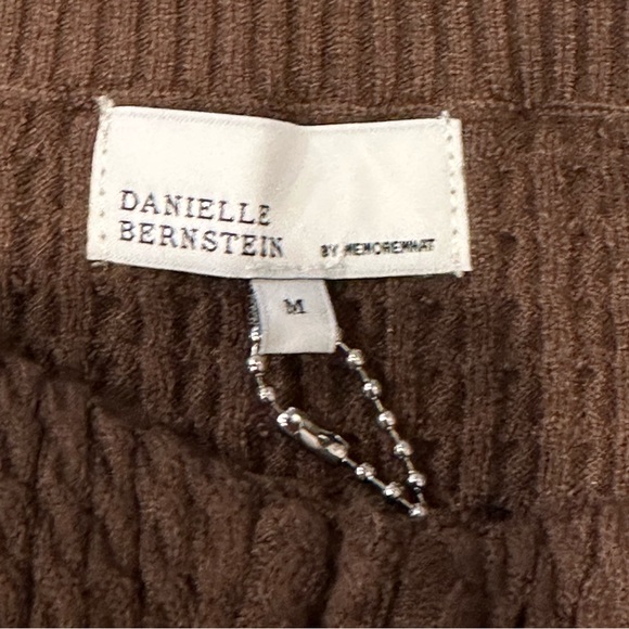 Danielle Bernstein by WeWoreWhat Brown Cable Knit Tank Top - Picture 8 of 8
